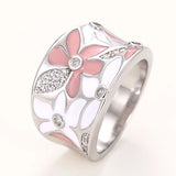 Bague Artisanale au Motif Floral