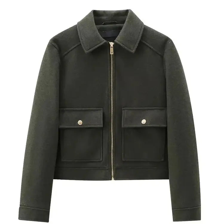 Veste Femme Élégante à Fermeture Éclair