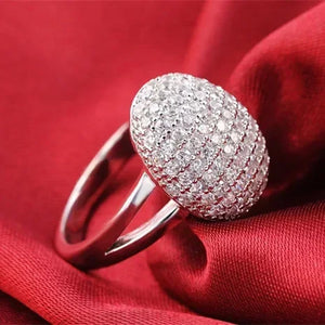 Bague Argenté pour Mariage et Fiançailles