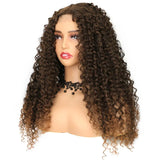Perruque lace front ondulée synthétique