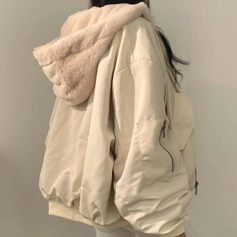 Women's Winter Lined Parka Jacket