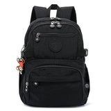Women's Waterproof Nylon Backpack Minimalist Style with Adjustable Straps