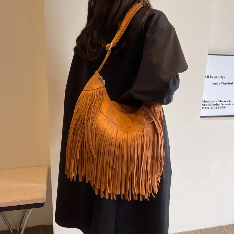 Sac à Bandoulière en Fourrure pour Femme