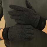 Gants D’Hiver Femme En Cachemire Et Laine Pleine Longueur Tactile Chaud