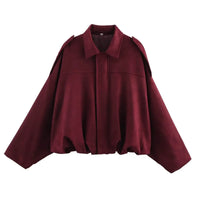 Veste Bombers Décontractée pour Femme