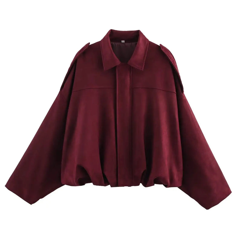 Veste Bombers Décontractée pour Femme