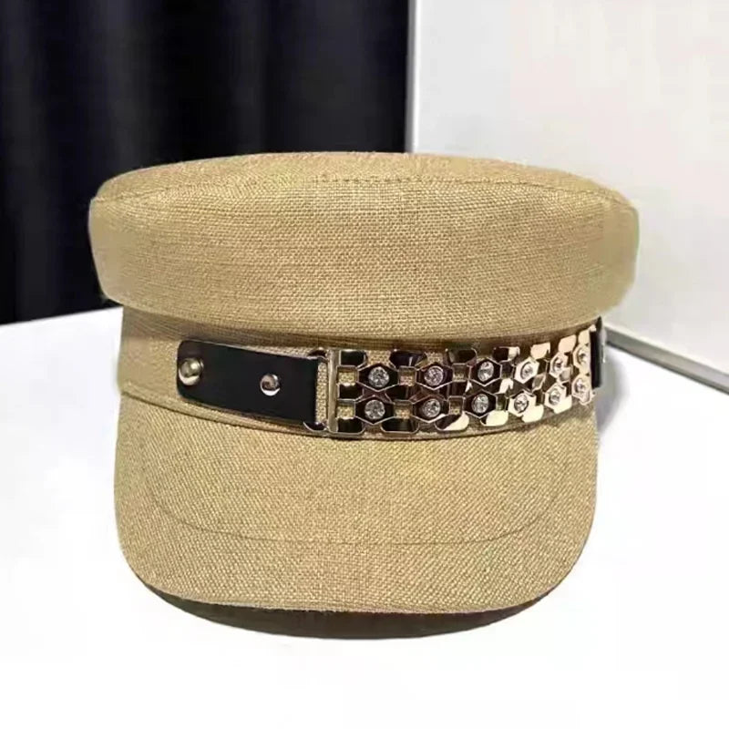 Béret à visière en Coton pour femme