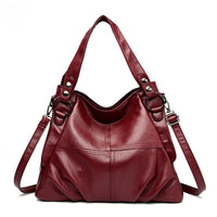 Elegant Handbag in Soft Faux Leather