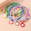 Pulsera de cuentas coloridas hecha a mano para mujer estilo bohemio