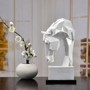 Decoración moderna de caballos nórdicos