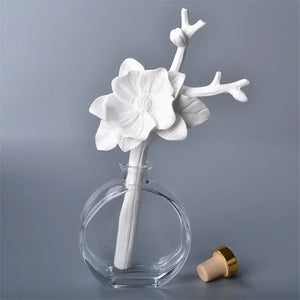 Difusor de cerámica Natural Elegance – Diseño floral artesanal