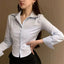 Blouse Élégante Blanche pour Femme