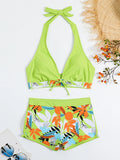 Short de bain imprimé pour femme