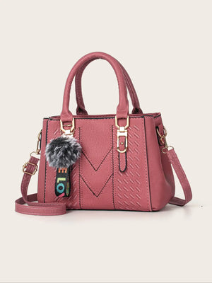 Women's Fashionable large capacity embroidered crossbody bag