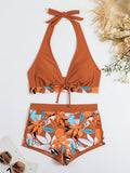 Ensemble maillot de bain femme, style bohème