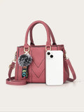 Women's Fashionable large capacity embroidered crossbody bag