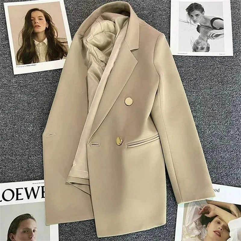 Blazers Femmes Printemps Casual Mode Bureau