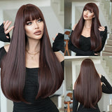 Perruque Longue Blonde Synthétique Densité 150 Pour Femme Cosplay