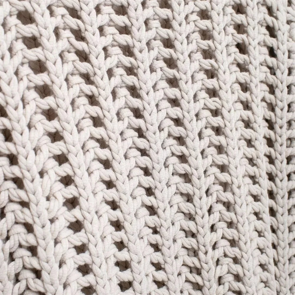 Pull en Maille Ajourée pour Femme