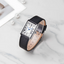 Montre Rectangle Femme Élégante - Bracelet Cuir