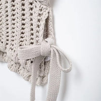 Pull en Maille Ajourée pour Femme