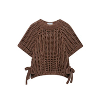 Pull en Maille Ajourée pour Femme