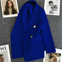 Blazers Femmes Printemps Casual Mode Bureau
