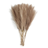 Lot de 6 Fleurs Artificielles Pampas en Soie pour Décoration Table