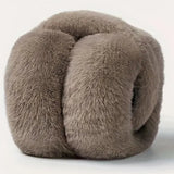 Cache-Oreilles D’Hiver en Polyester Doux Style Minimaliste Protection Froid