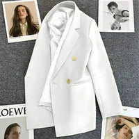 Blazers Femmes Printemps Casual Mode Bureau