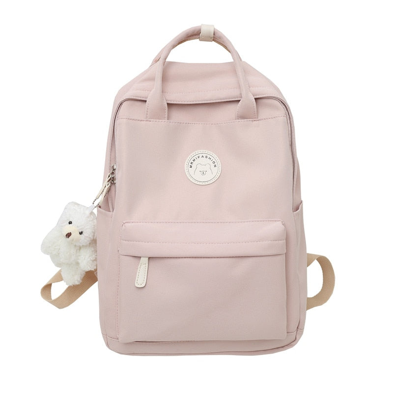 Fashionable and waterproof student backpack for women