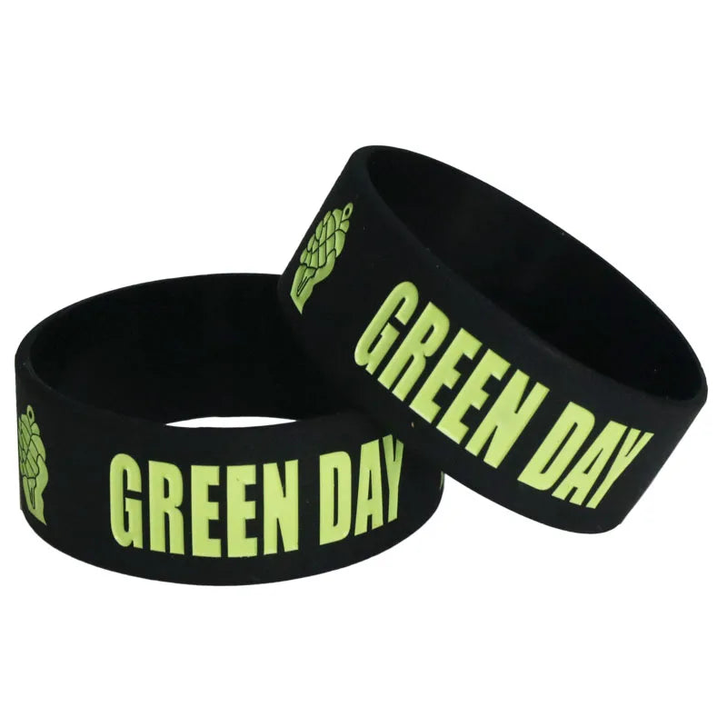 Bracelet en Silicone GREEN DAY pour Fans de Musique 🎶