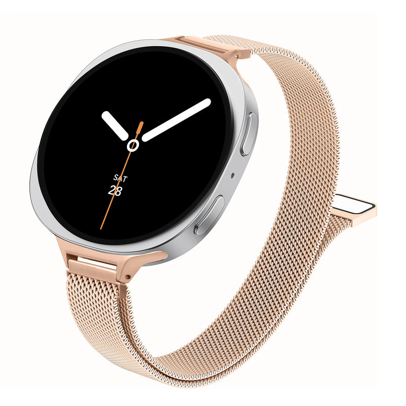 Bracelet milanais magnétique doré pour Samsung Galaxy Watch 8