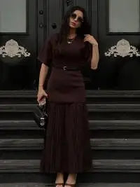Robe en Maille Élégante pour Femmes