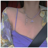 Collier Ras du Cou avec Pendentif Anime