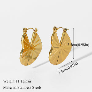 Boucles d'oreilles pendantes  en acier inoxydable pour femmes