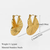 Boucles d'oreilles pendantes  en acier inoxydable pour femmes