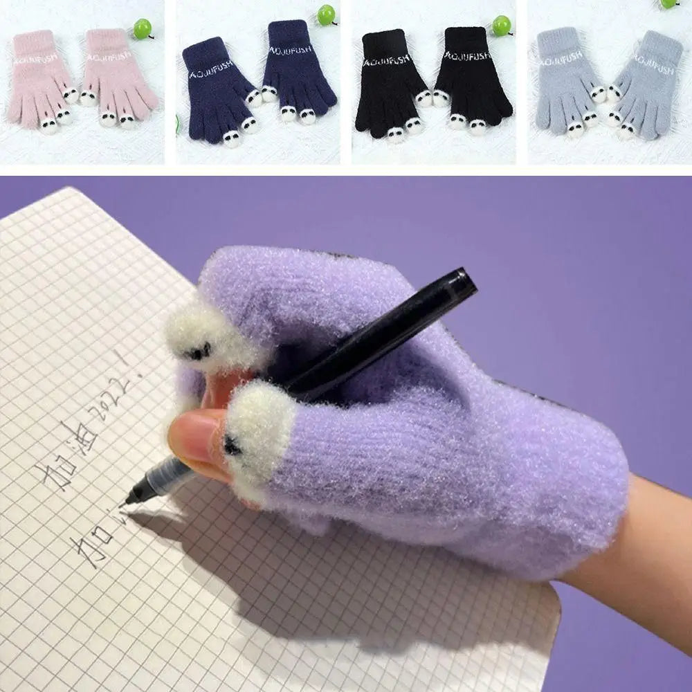 Cute Panda Gloves