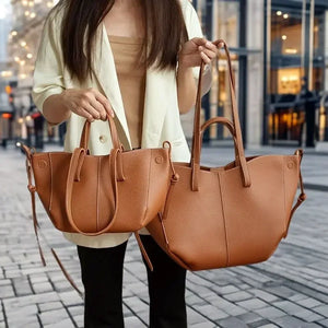 Women's Large Capacity Leather Elegant Durable Bags