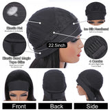 Perruque bandeau Kinky Curly en cheveux 100 % humains
