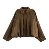 Veste Bombers Décontractée pour Femme