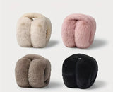 Cache-Oreilles D’Hiver en Polyester Doux Style Minimaliste Protection Froid