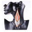 Pendientes bohemios con perlas largas