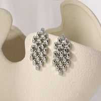 Boucles d'oreilles en métal motif deisgn unique pour femmes - EMAKUJITIA