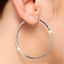 Boucles d'oreilles rondes en argent