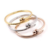 Bracelet ajustable serti de cristaux de zircon - EMAKUJITIA