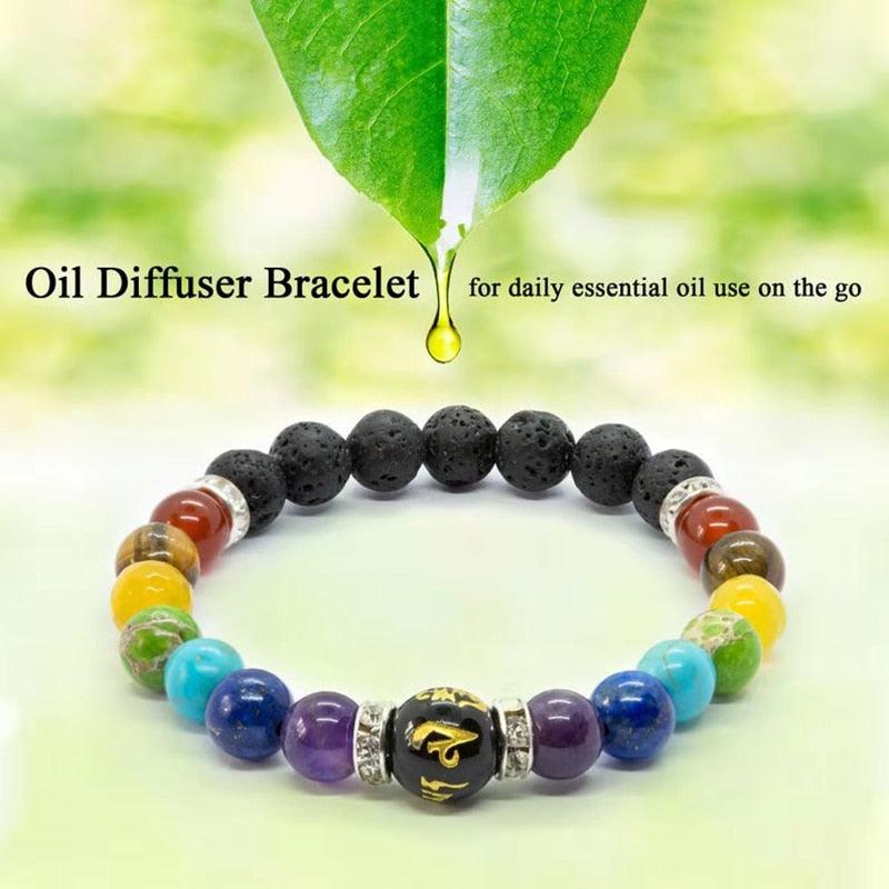 Bracelet de méditation en perles de cristal naturel - EMAKUJITIA