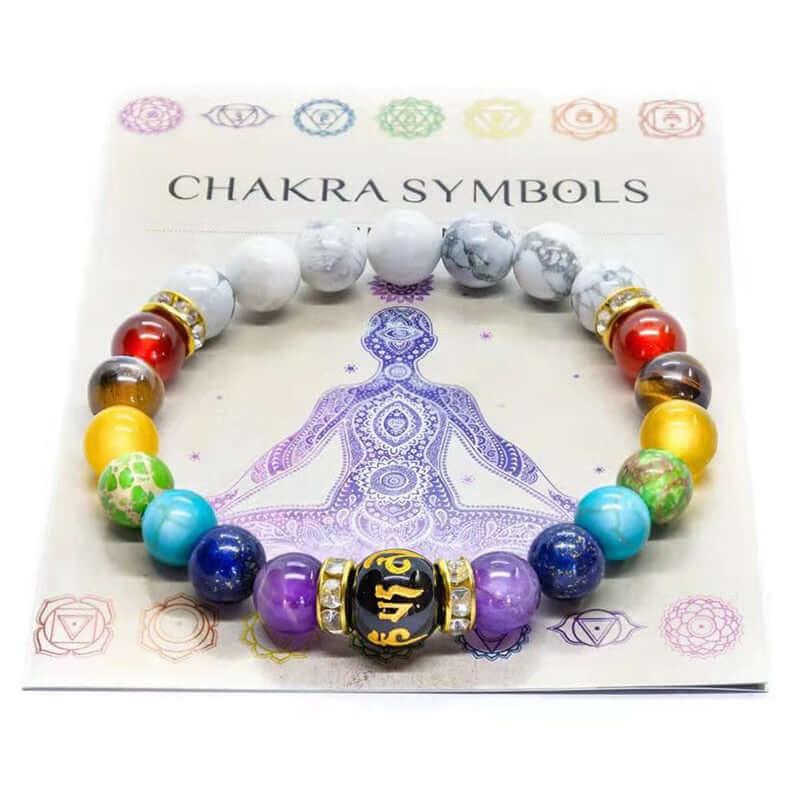 Bracelet de méditation en perles de cristal naturel - EMAKUJITIA