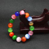 Bracelet élastique pour femmes en perles multicolores - EMAKUJITIA