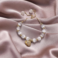 Bracelet réglable en opale naturelle pour femme - EMAKUJITIA